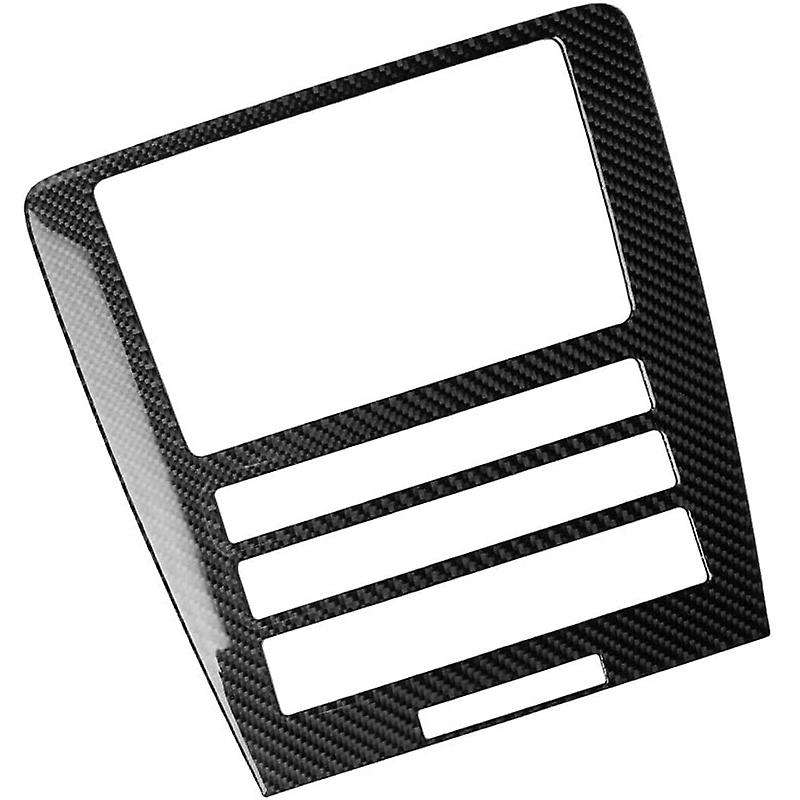 Carbon Fiber Stickers, Central Control CD Panel Cover Moulding, Car Interior Stickers for 2009-2013