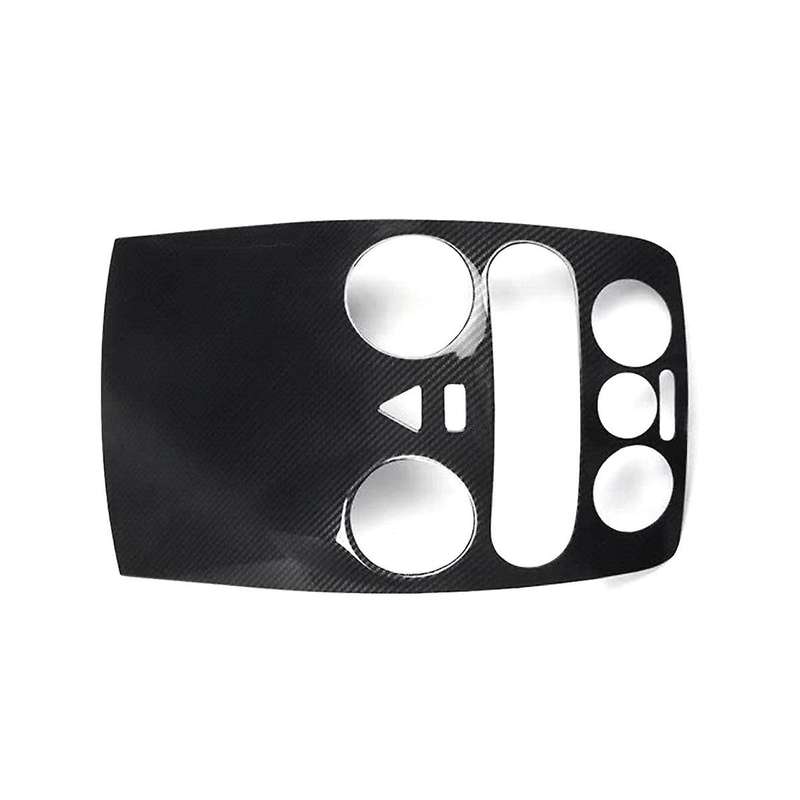 Carbon Fiber Style Car Center Console Dashboard Panel Cover Trim Fit for New 2003- 2010