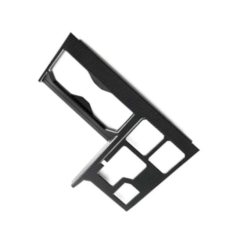 Carbon Fiber Style Central Control Gear Decorative Panel Cover Sticker for 2022-2023 Car Accessorie