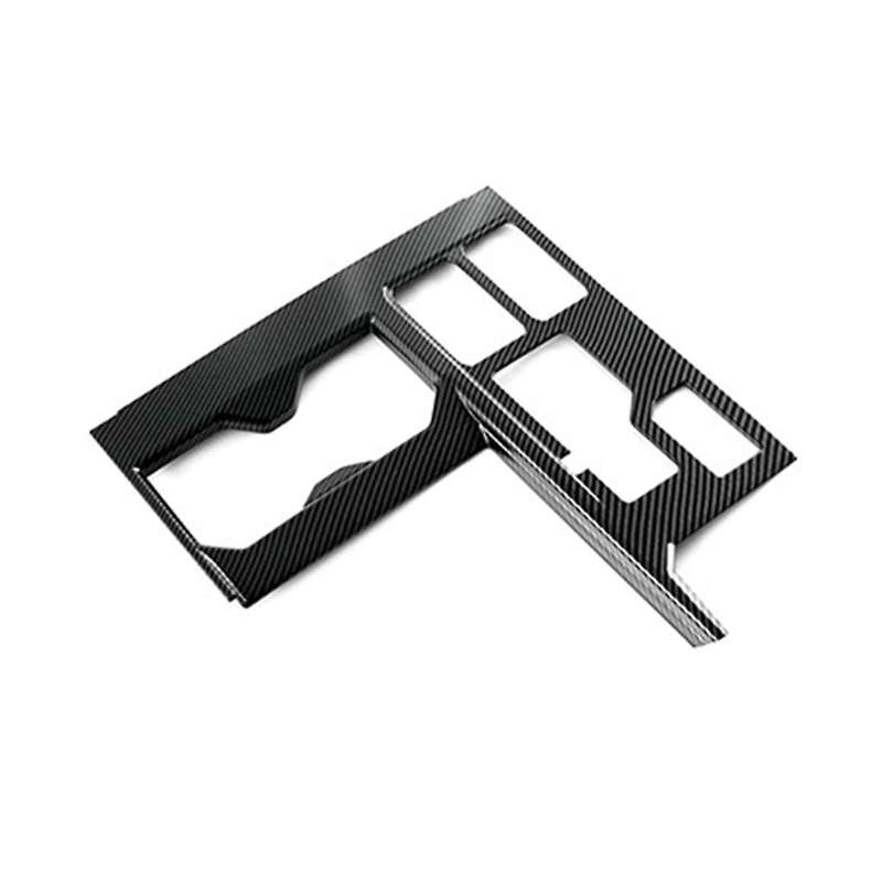 Carbon Fiber Style Central Control Gear Decorative Panel Cover Sticker for 2022-2023 Car Accessorie