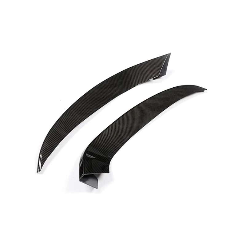 Carbon Fiber Style Front Fog Lights Lamp Strips Cover Trim for 3 Series GT F34 2013-2019 Accessories