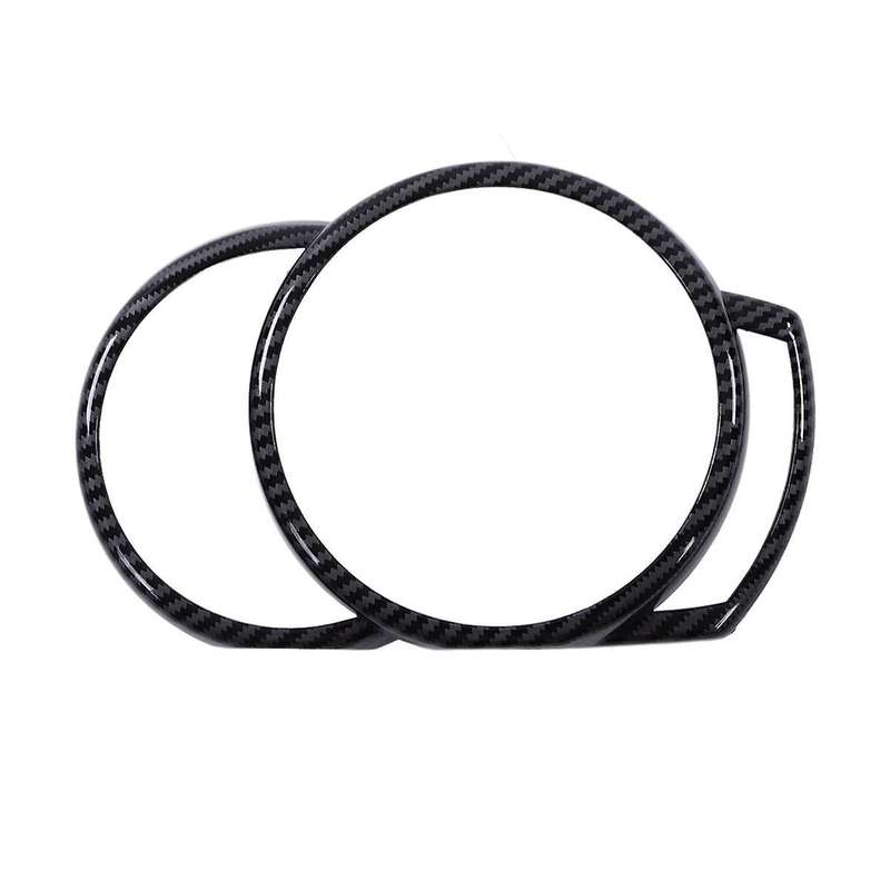 Carbon Fiber Style Dashboard Panel Frame Cover Trim Dash Board Panel Trim for Hatchback F54 F55 F56
