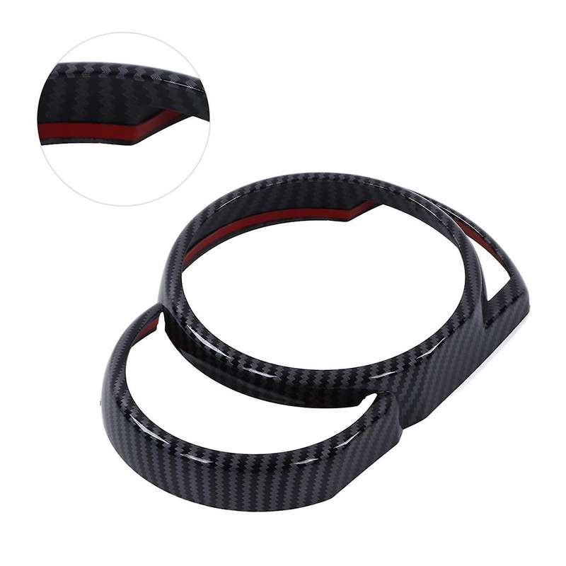 Carbon Fiber Style Dashboard Panel Frame Cover Trim Dash Board Panel Trim for Hatchback F54 F55 F56