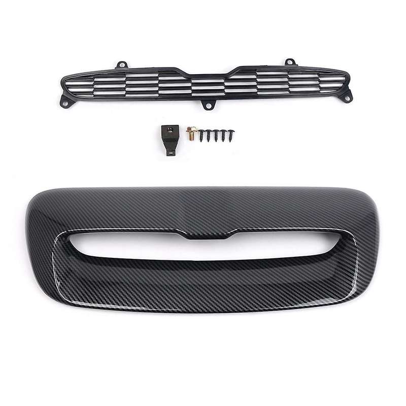 Carbon Fiber Style for S R55 R56 R57 R58 2007-2013 Hood Air Intake Vent Scoop