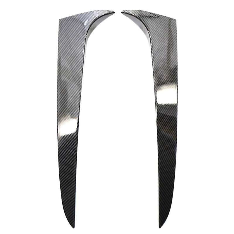 Carbon Fiber Style Rear Window Side Spoiler Canard Canards Splitter for - X3 F25 2011-2017