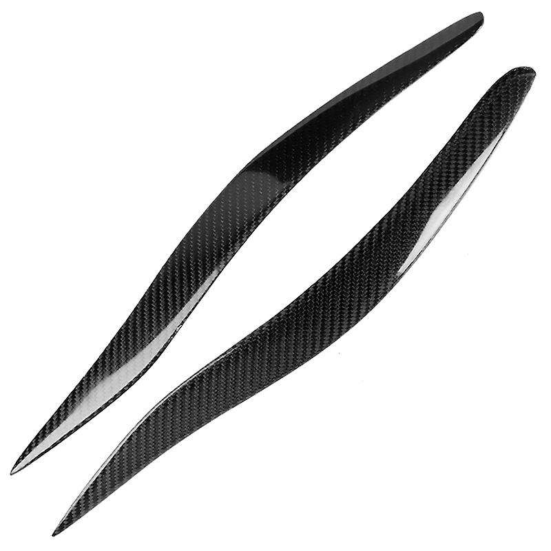 Carbon Fiber Style Headlight Eyebrow Eyelid Cover Trim Fit for IS250 IS300 2006-2012 Car-Styling Acc