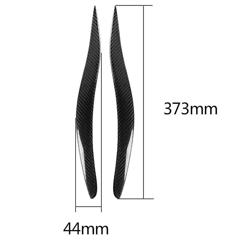 Carbon Fiber Style Headlight Eyebrow Eyelid Cover Trim Fit for IS250 IS300 2006-2012 Car-Styling Acc