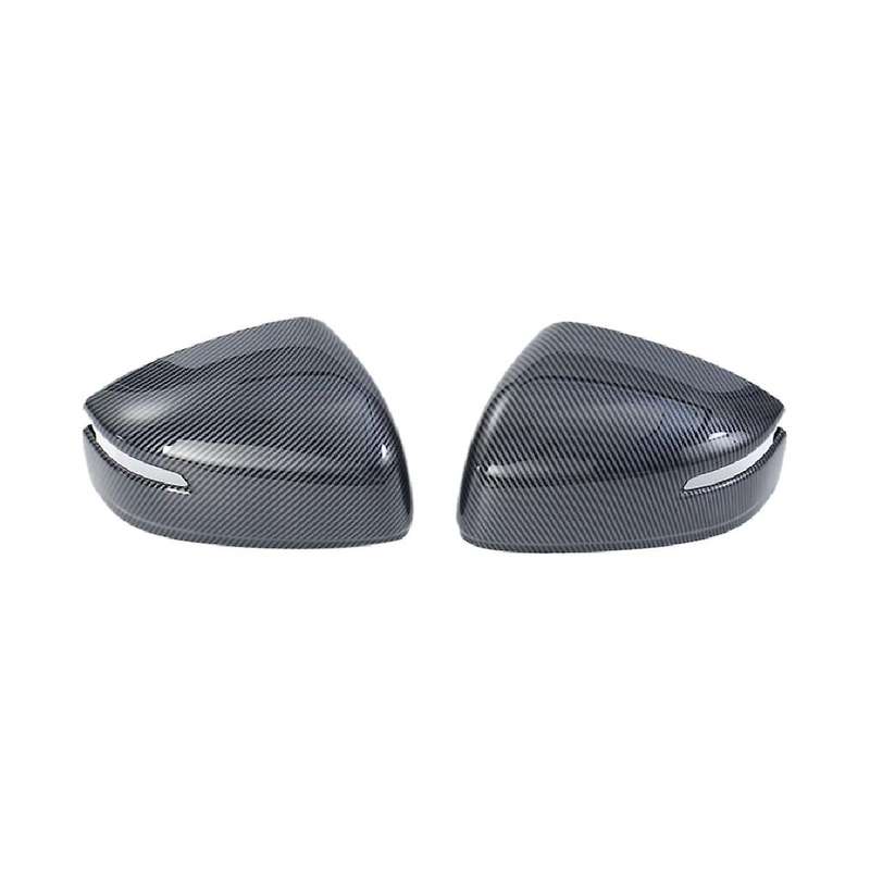 Carbon Fiber Style Mirror Cover Trim for Land Cruiser Lc300 2022 2023 Car Accessories