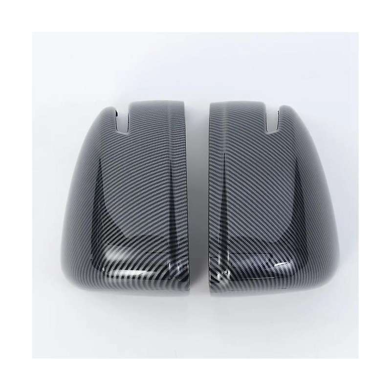 Carbon Fiber Style Mirror Cover Trim for Land Cruiser Lc300 2022 2023 Car Accessories