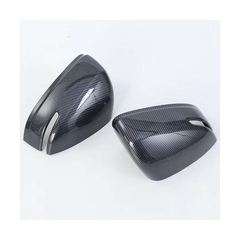 Carbon Fiber Style Mirror Cover Trim for Land Cruiser Lc300 2022 2023 Car Accessories