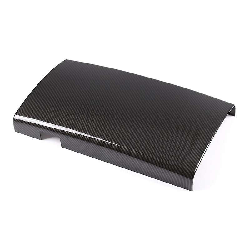 Carbon Fiber Texture Center Console Armrest Box Phone Cover Dial Pad Housing for S Class W221 2007-2