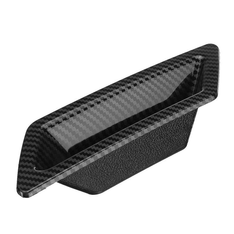 Carbon Fiber Universal Car Front Bumper Hood Vent Air Out Decoration for -A4 B8 Golf -E90 E80 E82 F3