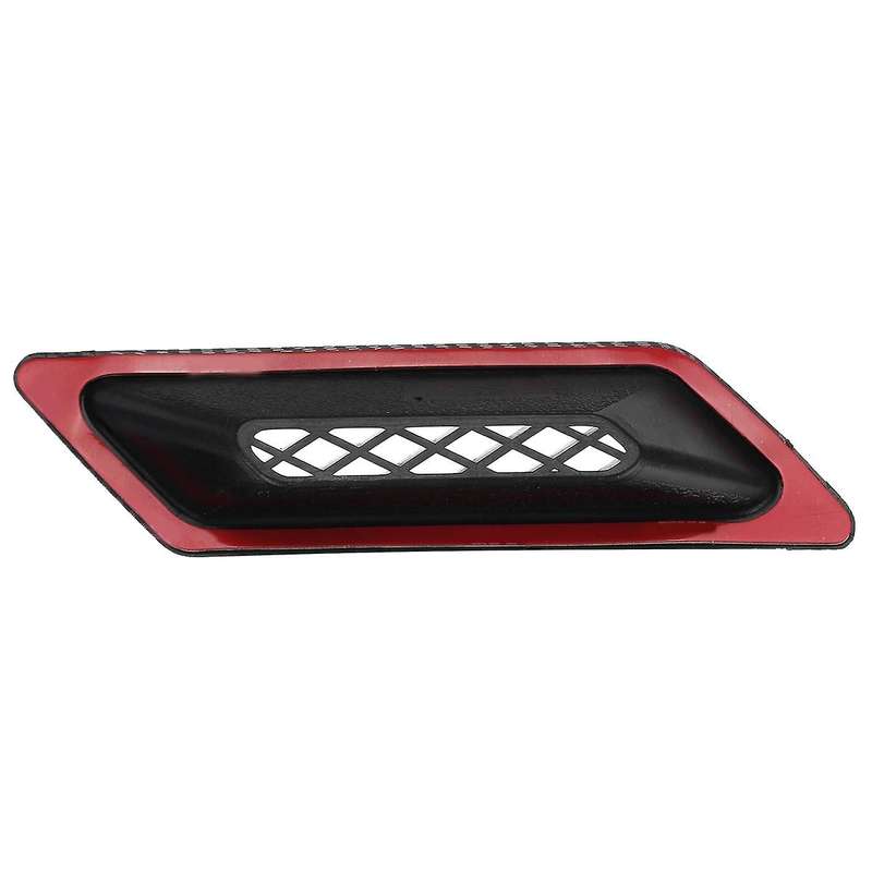 Carbon Fiber Universal Car Front Bumper Hood Vent Air Out Decoration for -A4 B8 Golf -E90 E80 E82 F3