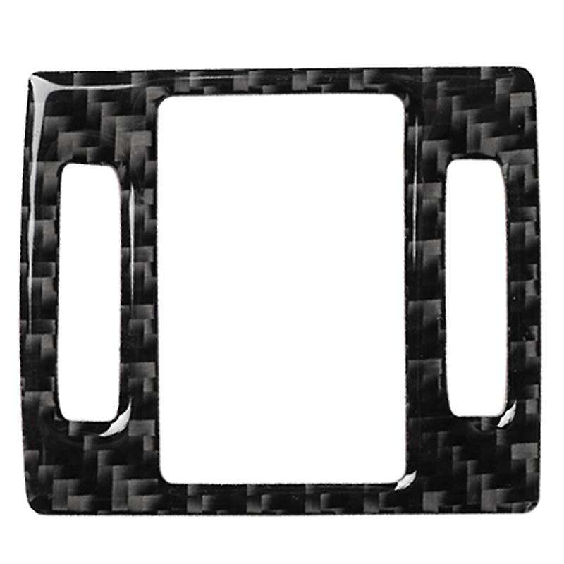 Carbon Fiber Warning Light Sequins Sticker Trim for A6 A7 12-18