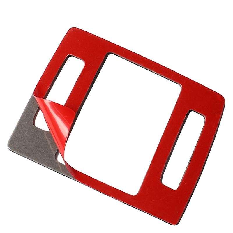 Carbon Fiber Warning Light Sequins Sticker Trim for A6 A7 12-18