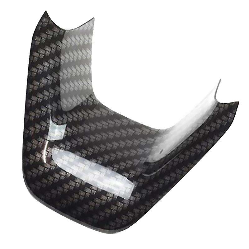 Carbon Fiber V Steering Wheel Panel Cover Trim Protector Cover Panel Decoration for Yaris 2020 2021