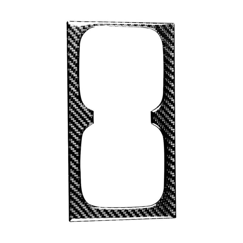 Carbon Fiber Watercup Holder Decorative Trim Cover for 8th 2006-2011
