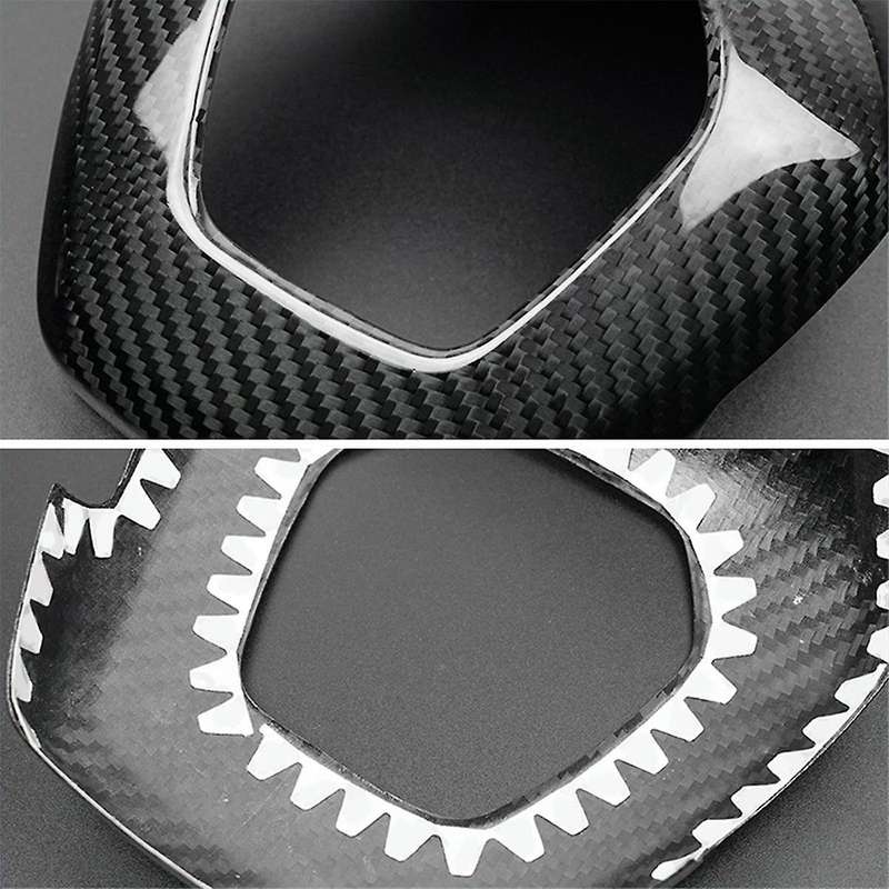 Carbon Fibre Car Steering Wheel Trim Cover for Charger Durango Grand SRT8 2015-2023