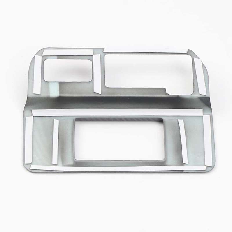 Carbon Fibre Fog Light Switch Control Button Panel Cover Trims Frame Car Accessories for 2016-2020