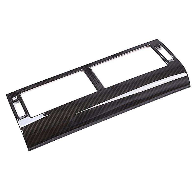 Carbon Fibre Central Control Air Vent Outlet Frame Cover Trim Car Accessories for Sport 2015-2019
