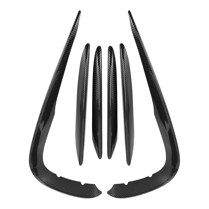 Carbon Front Bumper Spoiler Splitter Cover Grille Trim for E Class W213 Sport E63 2016 2017 2018