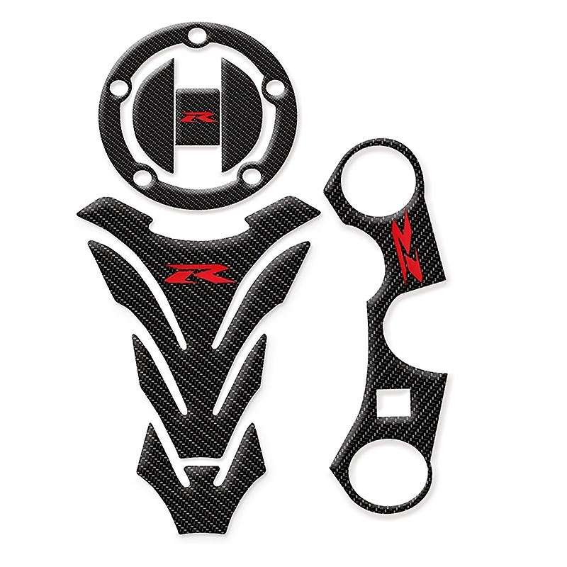 Carbon Fuel Tank Cap Sticker Pad for GSXR 1000 2003-2004 GSXR 600 750 2004-2005