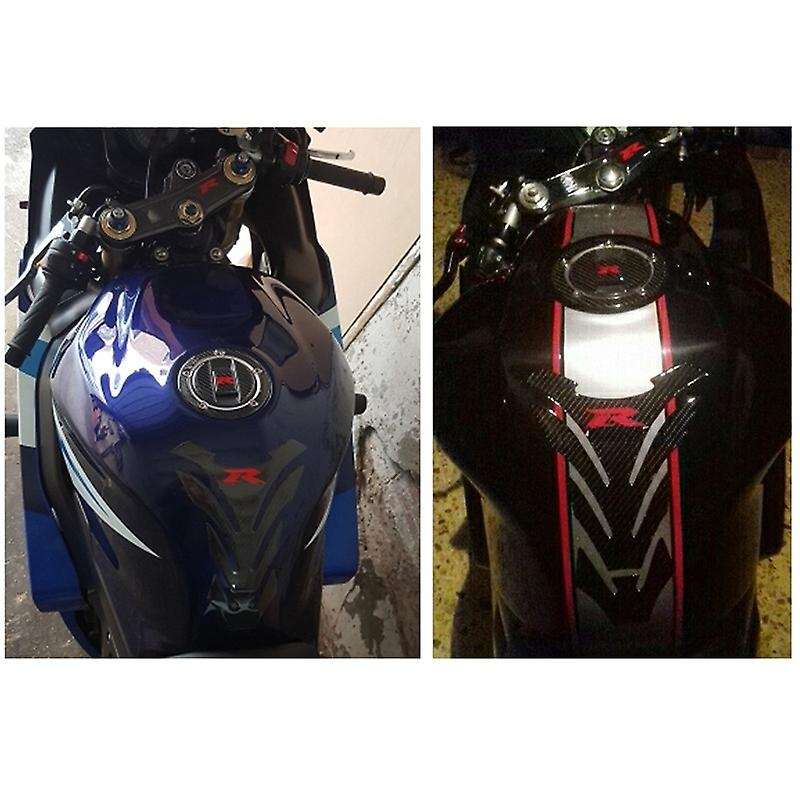 Carbon Fuel Tank Cap Sticker Pad for GSXR 1000 2003-2004 GSXR 600 750 2004-2005