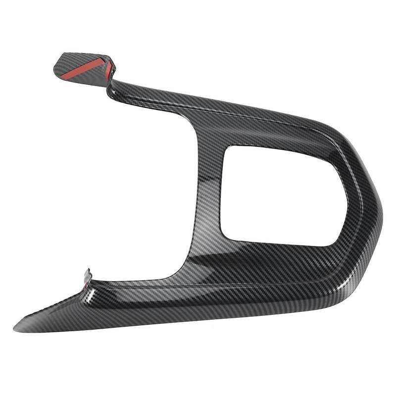 Carbon Fibre for Navara Np300 2016-2019 Car Gear Shift Knob Frame Panel Decoration Cover Trim Stick