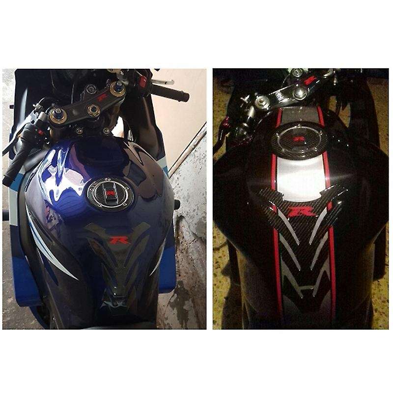 Carbon Fuel Tank Cap Sticker Pad for GSXR 600 750 2006-2010