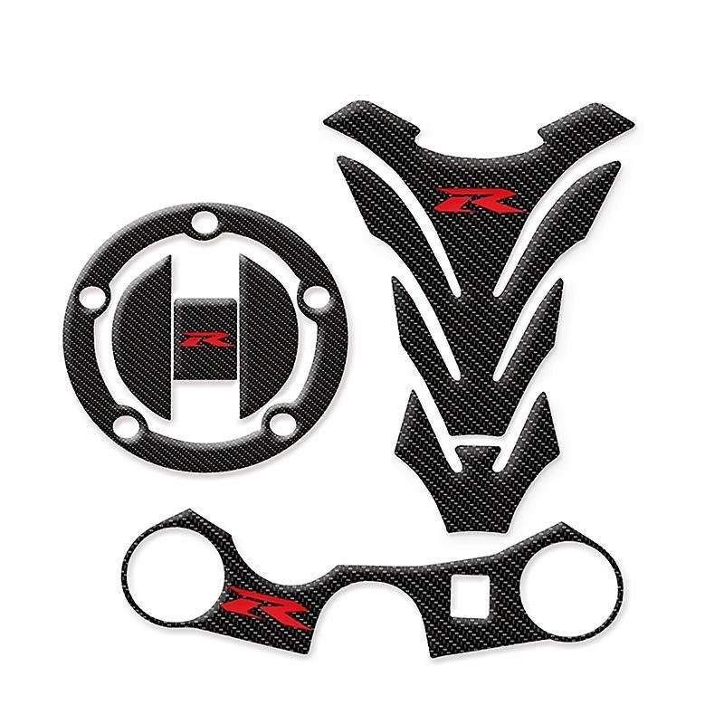 Carbon Fuel Tank Cap Sticker Pad for GSXR 600 750 2006-2010