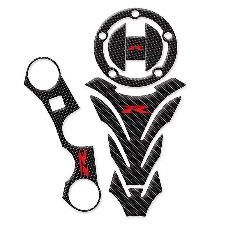 Carbon Fuel Tank Cap Sticker Pad for GSXR 600 750 2006-2010
