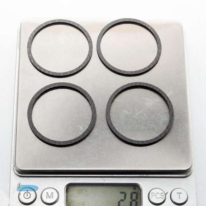 Carbon Gear Ring Carbon Fiber Hub Base Washer Flywheel Middle Shaft Washer for Modification