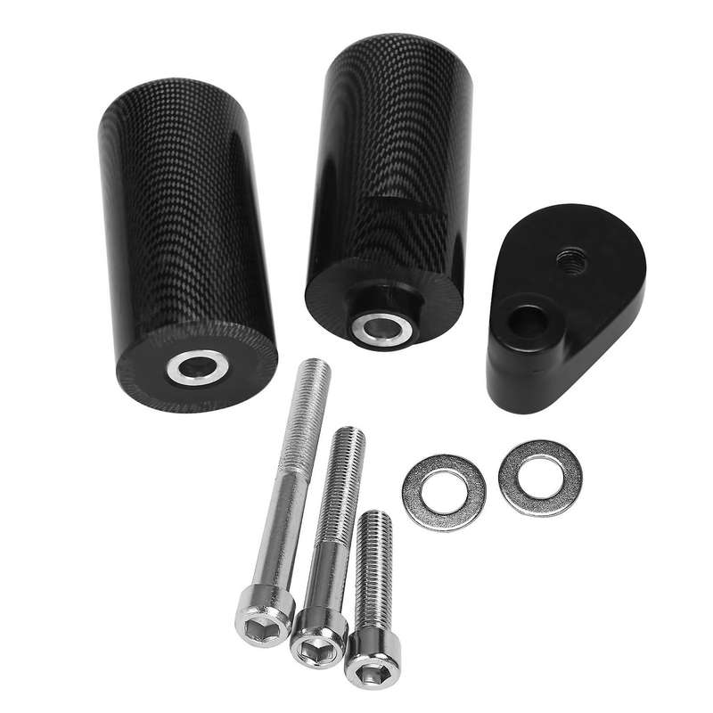 Carbon Pattern Motorcycle Frame Sliders Falling Protection for YZF-R6 2008-2014