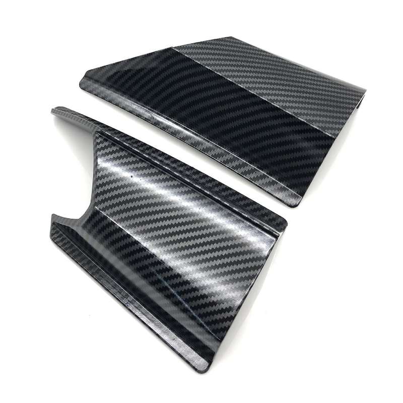 Carbon Pattern Motorcycle Body Fixed Wind Wing Side Wind Wing Deflector Accessories Suitable for ADV