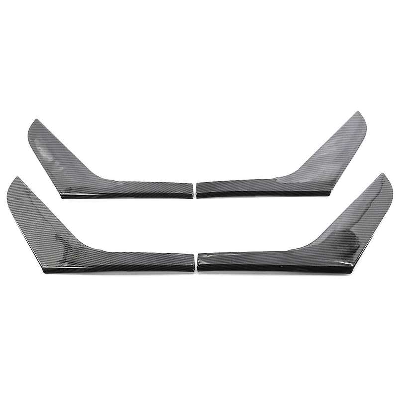 Carbon Style Set of Interior Door Trim for Pull Handle 5K4868039A 5K4868040A for Golf Mk6 2010-2013