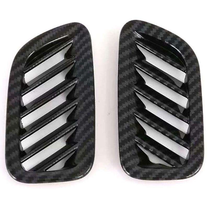 Carbon Style Upper A/C Air Outlet Vent Cover Trim for 2020