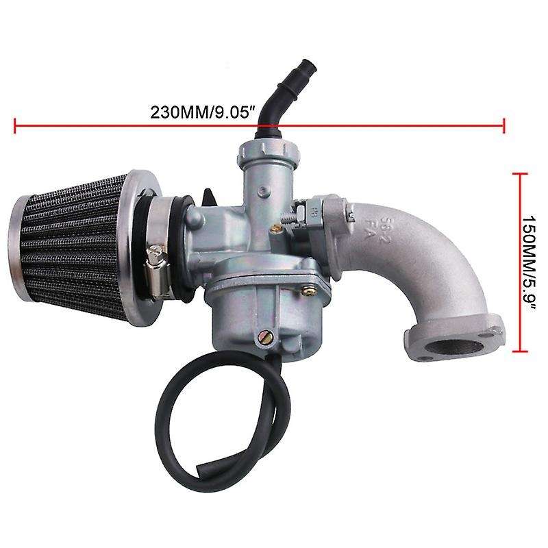 Carburetor Air Filter Intake Pipe for 110Cc 125Cc CRF50 Dirt Bike
