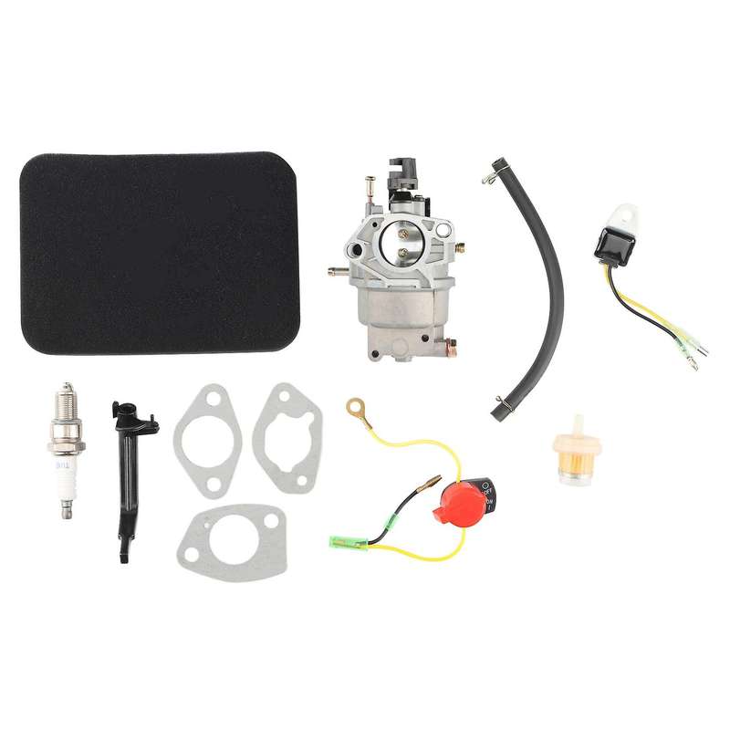 Carburetor Air Filter Kit for GP5000 GP5500 GP6500 0J58620157 5KW 5.5KW 6.5KW 389Cc Generator 0G8442