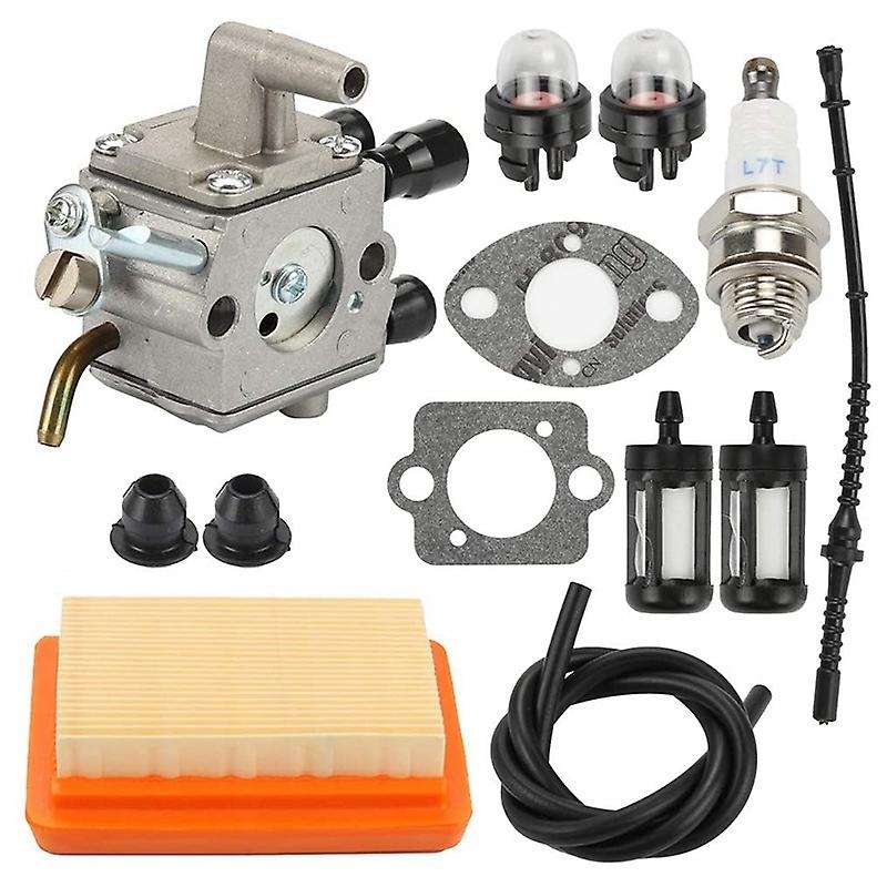 Carburetor Filter Bulb Fuel Repower Kit Fit for FS120 FS200 FS250 FS300 FS350 FR450 String Trimmer