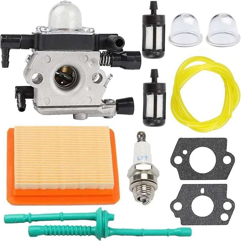 Carburetor for Mm55 Mm55c Tiller 4601-120-0600 Replace Zama C1q-s202a Carb with Filter Fuel Line Tu