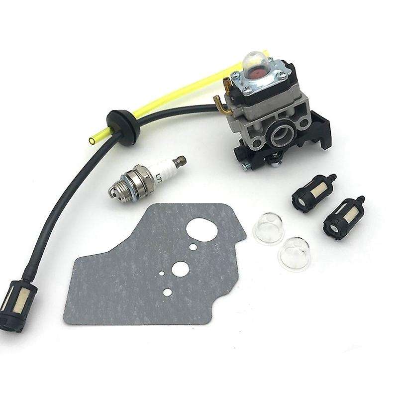 Carburetor Gasket Spark Plug Fuel Line Hose Kit for GX25 GX35 GX 25 35 HHT35 FG110 Trimmer Mowers En