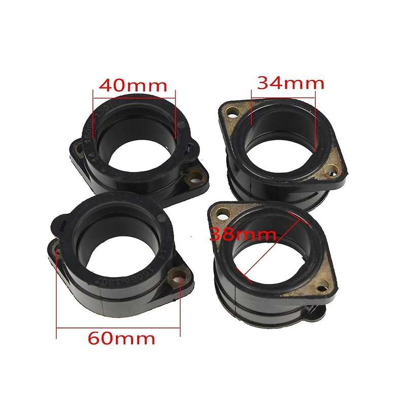 Carburetor Interface Manifold Adapter Joint Set for 16065-1307 1100 E Zxt10e Zrt10c 1200 C