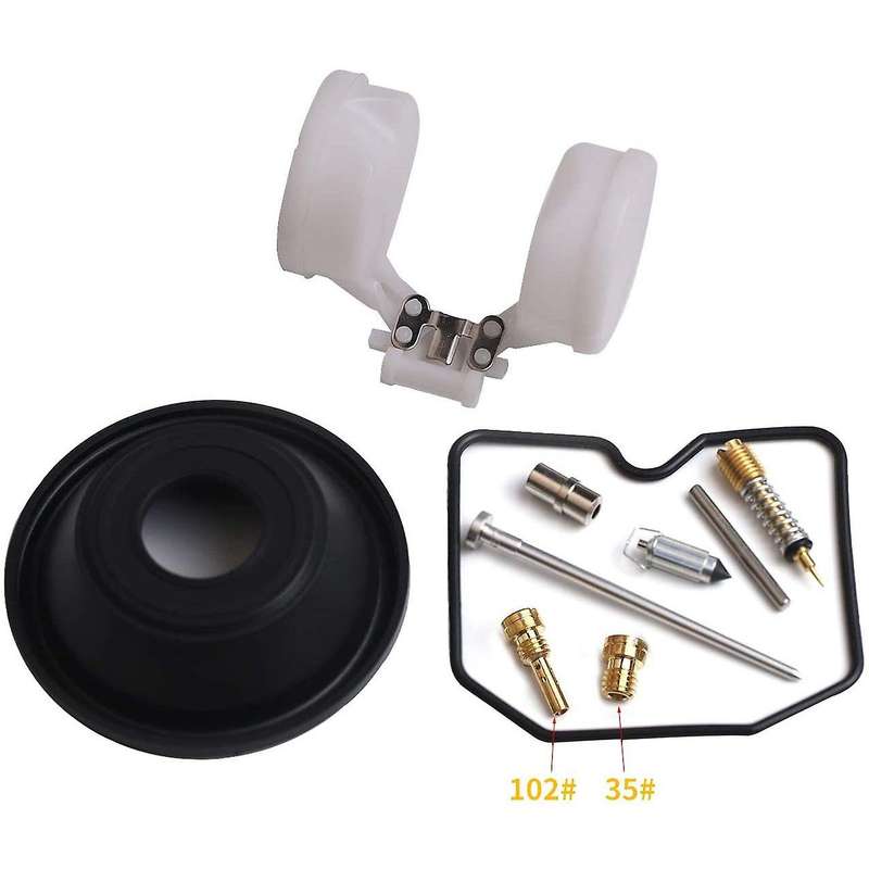 Carburetor Repair Kit Configure Vacuum Diaphragm and Float for Zrx400/-ii Zr400c/e/f 1989-1997