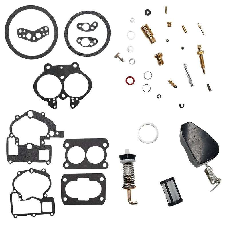 Carburetor Rebuild Kit for Carb Repair Rebuild Kit for Mercruiser 3.0L 4.3L 5.0L 5.7L