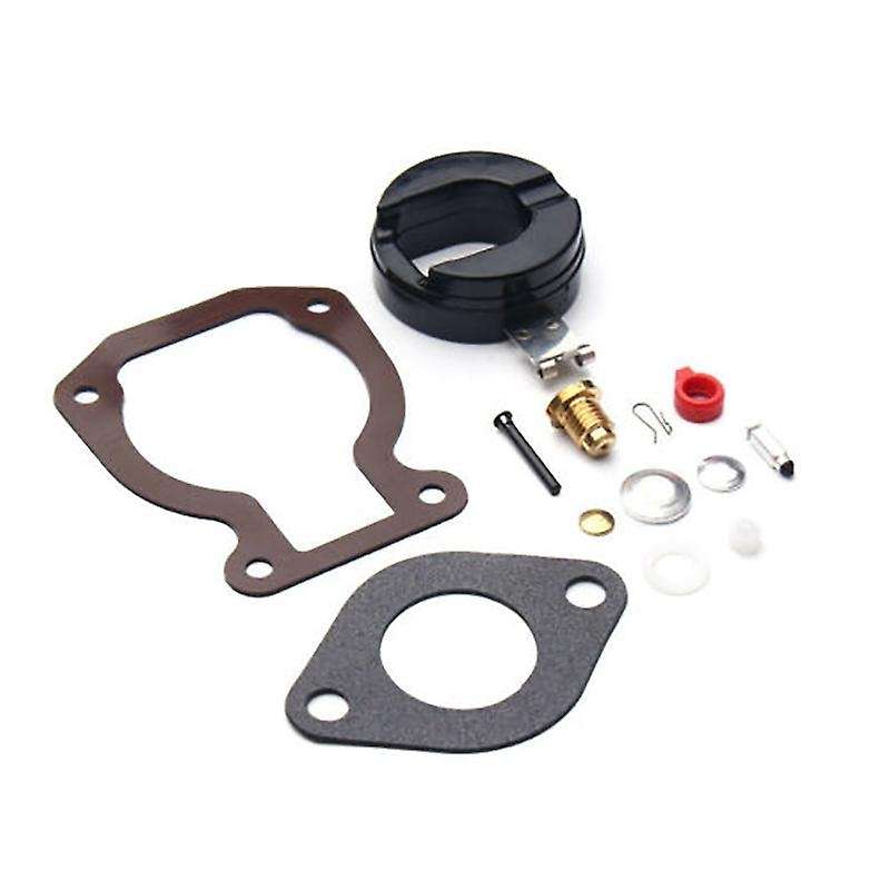 Carburetor Repair Kit with FLOAT 4-15 PS Compatible Johnson Evinrude 398453 Repair