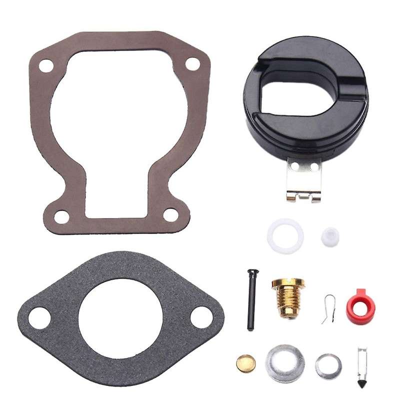 Carburetor Repair Kit with FLOAT 4-15 PS Compatible Johnson Evinrude 398453 Repair