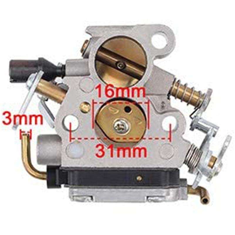 Carburettor with Filter and Fuel Pipe Filter for 235 235E 236 236E 240 240E Chainsaw