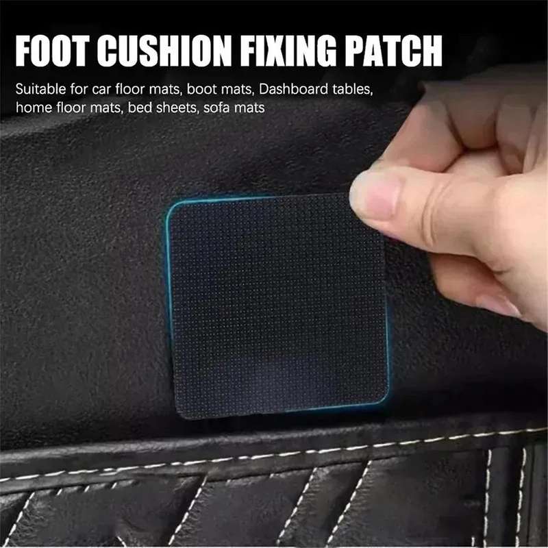Carpet Fixing Stickers Double Faced High Adhesive Car Carpet Fixed Patches Home Floor Foot Mats Anti