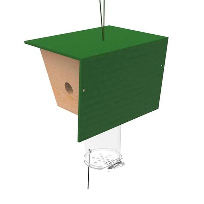 Carpenter Bee Trap, Best Bee Wood Traps. 2 Pack Bee Traps, Patio, Outdoor