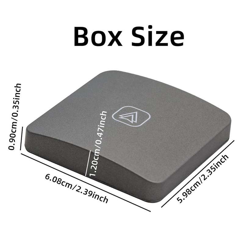 Carplay Ai Box Wired CarPlay to Wireless Dongle Activator USB/Type-C Port Support for Car Multimedia